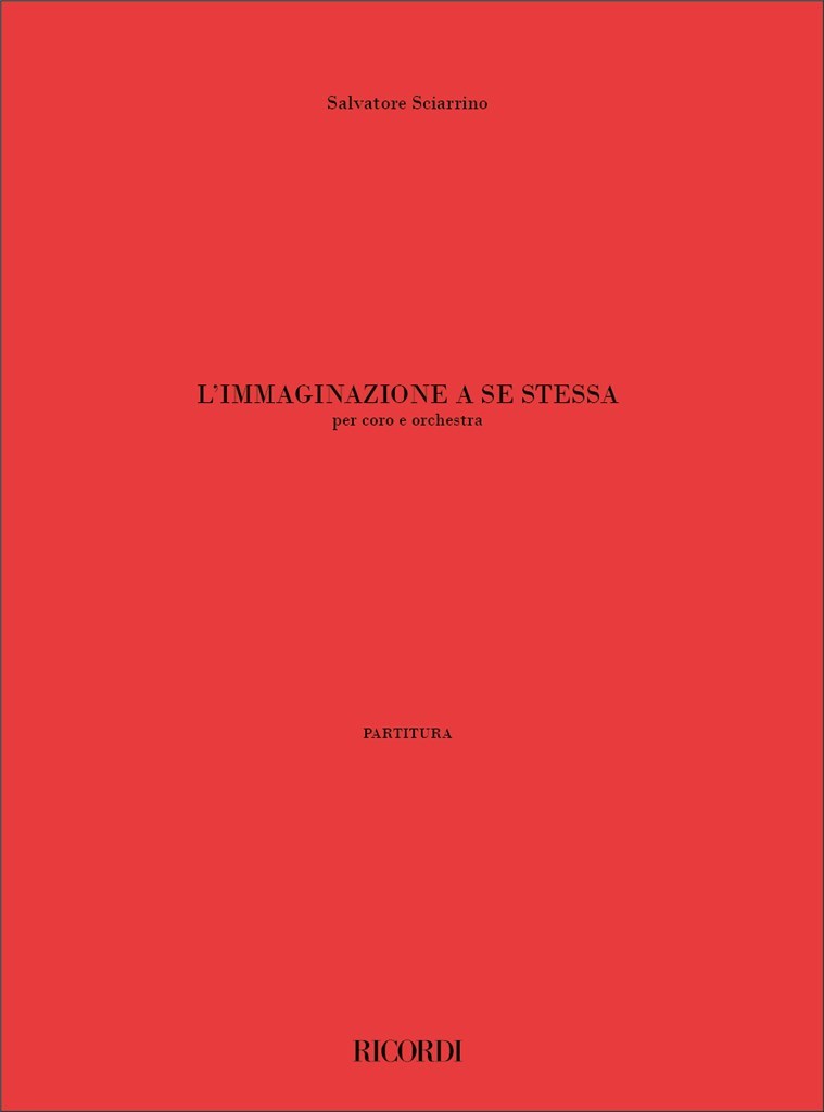 L'Immaginazione A Se Stessa